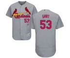 St. Louis Cardinals #53 John Gant Grey Road Flex Base Authentic Collection Baseball Player Jersey