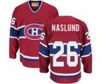 CCM Montreal Canadiens #26 Mats Naslund Premier Red Throwback NHL Jersey