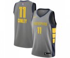 Memphis Grizzlies #11 Mike Conley Authentic Gray Basketball Jersey - City Edition