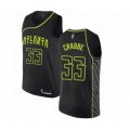 Atlanta Hawks #33 Allen Crabbe Authentic Black Basketball Jersey - City Edition