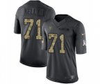 Tennessee Titans #71 Dennis Kelly Limited Black 2016 Salute to Service Football Jersey