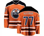 Edmonton Oilers #77 Oscar Klefbom Fanatics Branded Orange Home Breakaway NHL Jersey