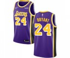 Los Angeles Lakers #24 Kobe Bryant Swingman Purple Basketball Jersey - Statement Edition