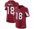 Arizona Cardinals #18 Kevin White Red Team Color Vapor Untouchable Limited Player Football Jersey
