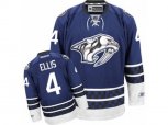 Nashville Predators #4 Ryan Ellis Authentic Blue Third NHL Jersey