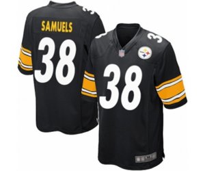 Pittsburgh Steelers #38 Jaylen Samuels Game Black Team Color Football Jersey