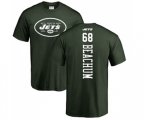 New York Jets #68 Kelvin Beachum Green Backer T-Shirt