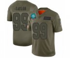 Miami Dolphins #99 Jason Taylor Limited Camo 2019 Salute to Service Football Jersey