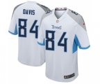 Tennessee Titans #84 Corey Davis Game White Football Jersey
