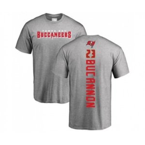 Tampa Bay Buccaneers #23 Deone Bucannon Ash Backer T-Shirt
