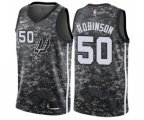 San Antonio Spurs #50 David Robinson Swingman Camo NBA Jersey - City Edition