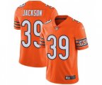 Chicago Bears #39 Eddie Jackson Orange Alternate Vapor Untouchable Limited Player Football Jersey