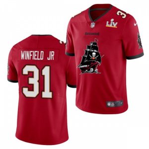 Tampa Bay Buccaneers #31 Antoine Winfield Jr. Nike Red 2021 Super Bowl LV Champions Alternate Logos Vapor Limited Jersey