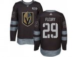 Vegas Golden Knights #29 Marc-Andre Fleury Black 1917-2017 100th Anniversary Stitched NHL Jersey