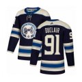 Columbus Blue Jackets #91 Anthony Duclair Premier Navy Blue Alternate NHL Jersey