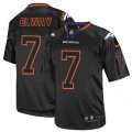Denver Broncos #7 John Elway Lights Out Black Elite NFL Jersey