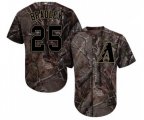 Arizona Diamondbacks #25 Archie Bradley Authentic Camo Realtree Collection Flex Base Baseball Jersey