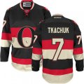 Ottawa Senators #7 Brady Tkachuk Authentic Black Third NHL Jersey