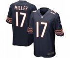 Chicago Bears #17 Anthony Miller Game Navy Blue Team Color Football Jersey