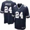Dallas Cowboys #24 Chidobe Awuzie Game Navy Blue Team Color NFL Jersey