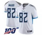 Tennessee Titans #82 Delanie Walker White Vapor Untouchable Limited Player 100th Season Football Jersey