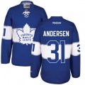 Toronto Maple Leafs #31 Frederik Andersen Premier Royal Blue 2017 Centennial Classic NHL Jersey