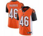 Cincinnati Bengals #46 Clark Harris Orange Alternate Vapor Untouchable Limited Player Football Jersey