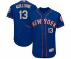 New York Mets Luis Guillorme Royal Gray Alternate Flex Base Authentic Collection Baseball Player Jersey