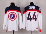 NHL Olympic Team USA #44 Brooks Orpik white Captain America Fashion Stitched Jerseys
