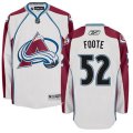 Colorado Avalanche #52 Adam Foote Authentic White Away NHL Jersey