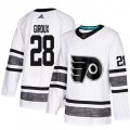 Philadelphia Flyers #28 Claude Giroux White 2019 All-Star Game Parley Authentic Stitched NHL Jersey
