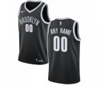 Brooklyn Nets Customized Swingman Black Road Basketball Jersey - Icon Edition
