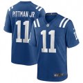 Indianapolis Colts #11 Michael Pittman Jr. Nike Royal 2020 NFL Draft Game Jersey
