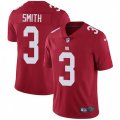 New York Giants #3 Geno Smith Red Alternate Vapor Untouchable Limited Player NFL Jersey