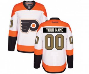 Philadelphia Flyers Custom Reebok White 3rd Premier Hockey Nhl Jersey