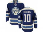 Columbus Blue Jackets #10 Alexander Wennberg Authentic Navy Blue Third NHL Jersey