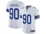 Dallas Cowboys #90 Demarcus Lawrence Vapor Untouchable Limited White NFL Jersey
