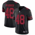 San Francisco 49ers #48 Fred Warner Black Vapor Untouchable Limited Player NFL Jersey