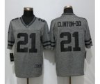 Green Bay Packers #21 Ha Ha Clinton-Dix Gray Stitched Gridiron Gray Limited Jersey