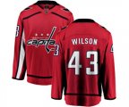 Washington Capitals #43 Tom Wilson Fanatics Branded Red Home Breakaway NHL Jersey