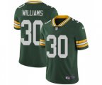 Green Bay Packers #30 Jamaal Williams Green Team Color Vapor Untouchable Limited Player Football Jersey