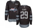 Washington Capitals #29 Christian Djoos Black 1917-2017 100th Anniversary Stitched NHL Jersey