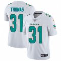 Miami Dolphins #31 Michael Thomas White Vapor Untouchable Limited Player NFL Jersey