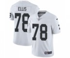 Oakland Raiders #78 Justin Ellis White Vapor Untouchable Limited Player Football Jersey