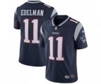 New England Patriots #11 Julian Edelman Navy Blue Team Color Vapor Untouchable Limited Player Football Jersey