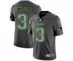 Seattle Seahawks #3 Russell Wilson Lindsay Gray Static Fashion Limited Football Jersey