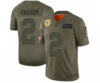 Green Bay Packers #2 Mason Crosby Limited Camo 2019 Salute to Service Football Jersey
