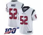 Houston Texans #52 Barkevious Mingo White Vapor Untouchable Limited Player 100th Season Football Jersey