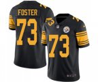 Pittsburgh Steelers #73 Ramon Foster Limited Black Rush Vapor Untouchable Football Jersey