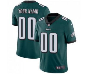 Philadelphia Eagles Customized Midnight Green Team Color Vapor Untouchable Limited Player Football Jersey